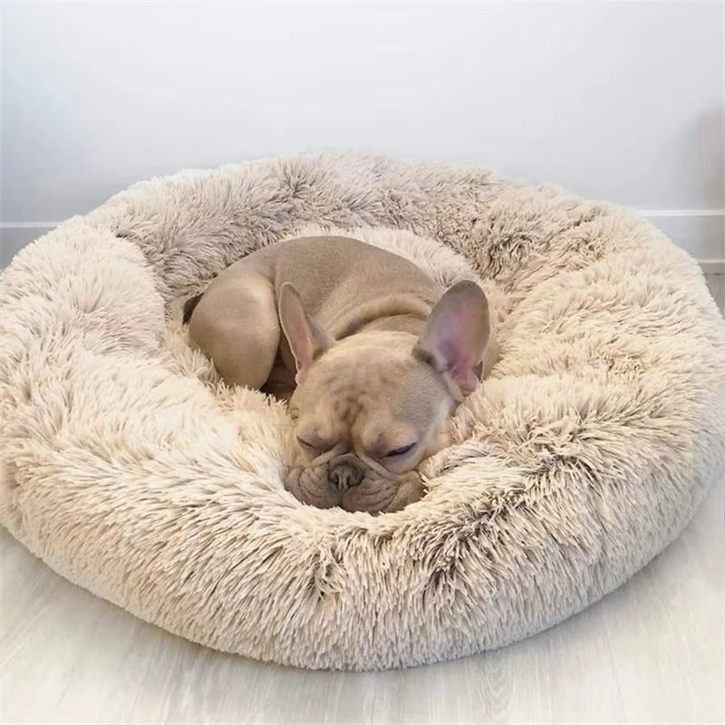 Soothing Donut Dog Bed