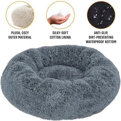 Soothing Donut Dog Bed