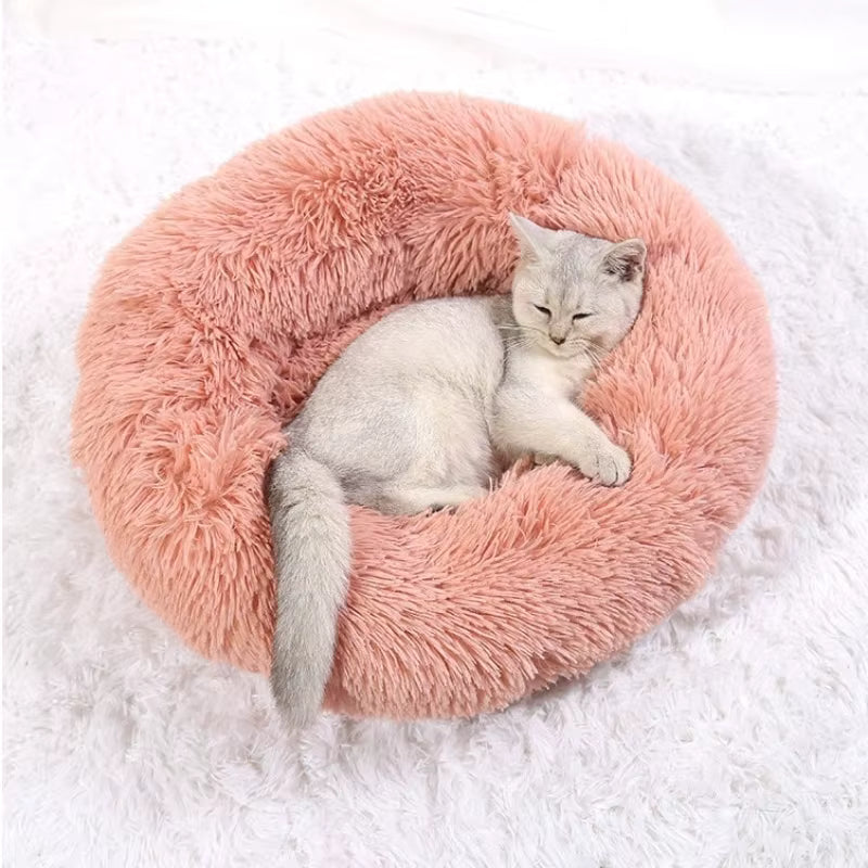 Soothing Donut Dog Bed