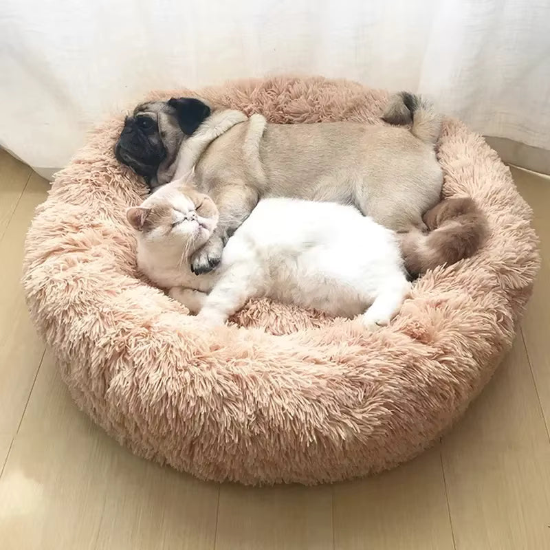 Soothing Donut Dog Bed