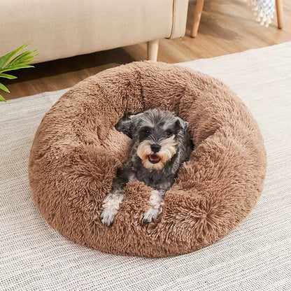 Soothing Donut Dog Bed