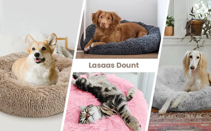Soothing Donut Dog Bed