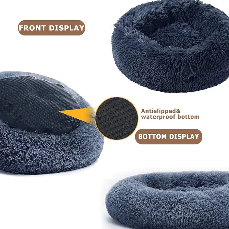 Soothing Donut Dog Bed