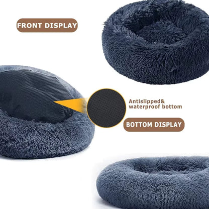 Soothing Donut Dog Bed